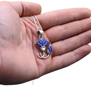 Egyptian lotus amulet | Pendant | Egyptian Ornaments | Antiques | Replica | made in Egypt