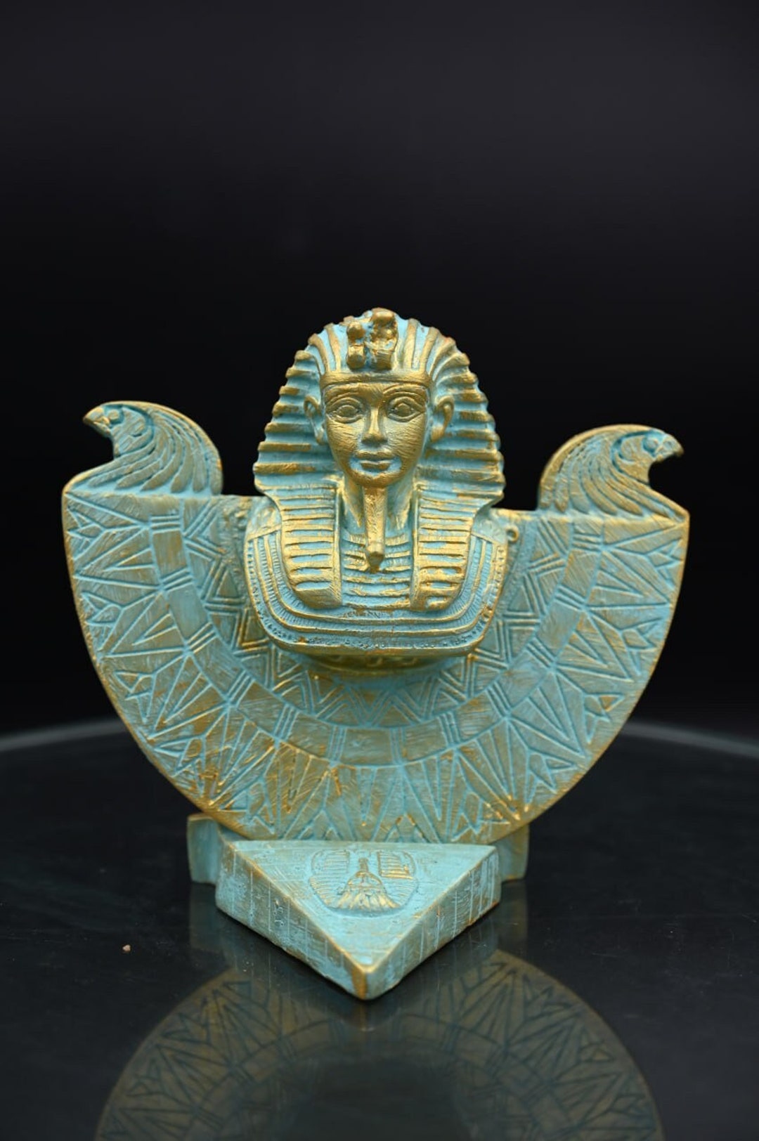 1640❣️アンティーク エジプト 王 オブジェ テーブルスタンド 【公式