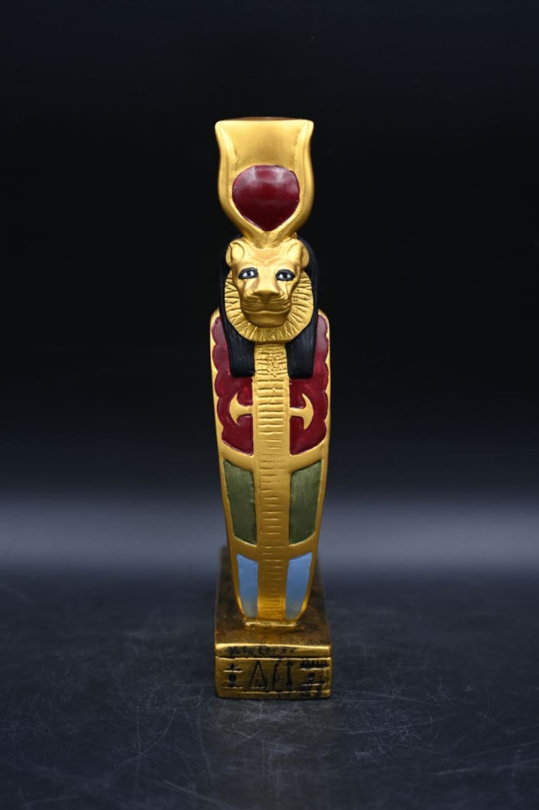 Vintage Sekhmet Statue: Handcrafted Egyptian Goddess of War - Etsy