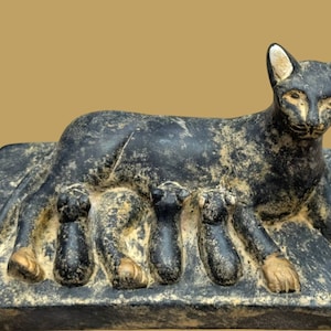 Egyptian Cat | Bastet | Lovely Cat Statue | Egyptian handmade | Egyptian mythology | Egyptian antiques | Egyptian Gift | Replica | BC
