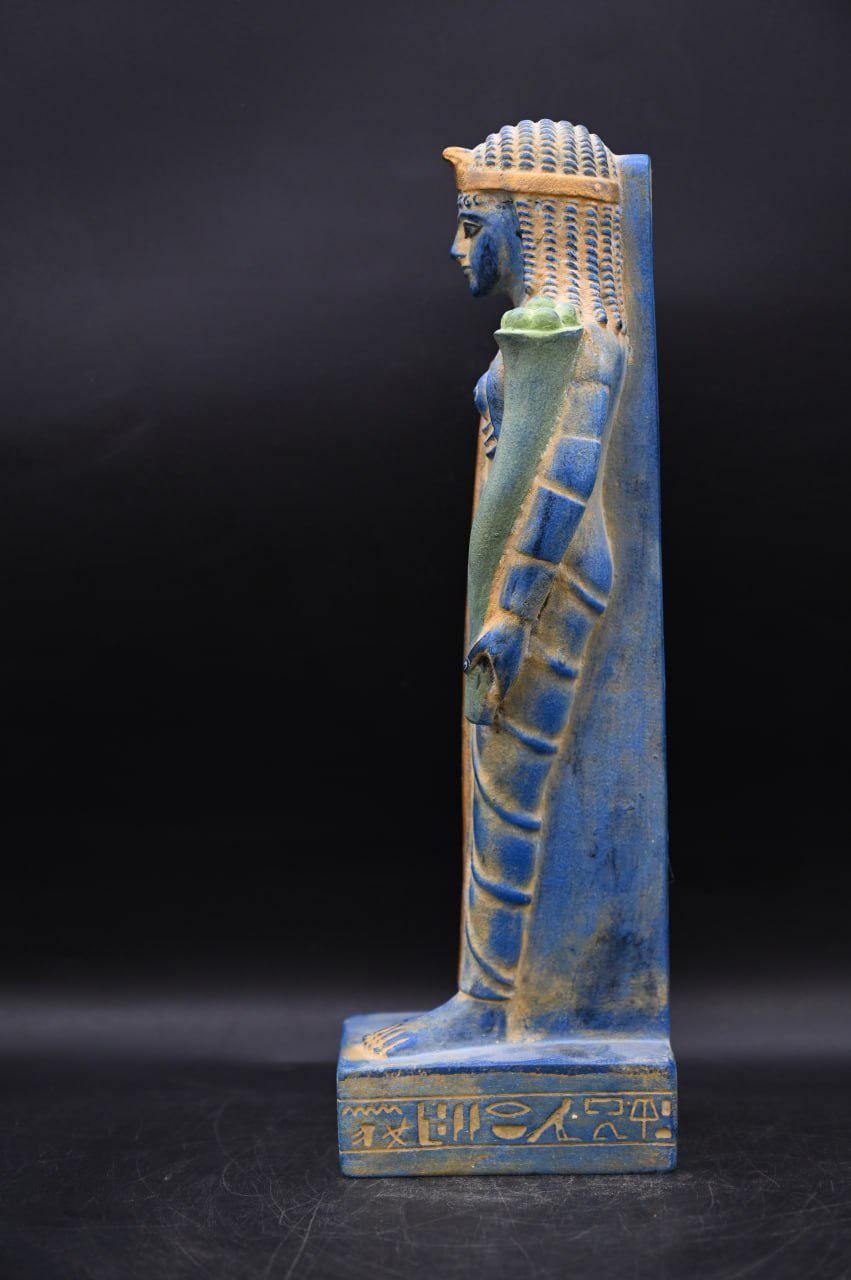 手彫りのクレオパトラの石像 | 古代エジプト風装飾 - Etsy 日本