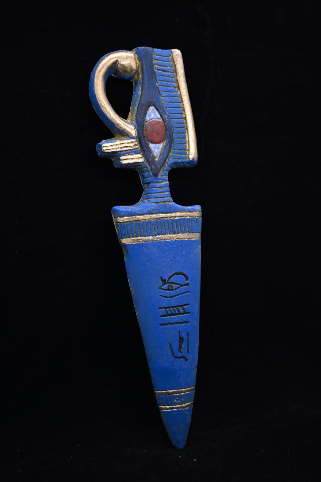 Ancient Egyptian Stone Statue – Eye of Horus Dagger Egyptian, Pharaonic ...