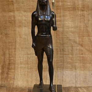 Altägyptische Antiquitäten Anubis Gott Statue | Seltene Antike Pharaonischen Stein Antiquitäten | B.C Ägypten Sammler Dekor