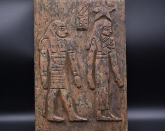 Seshat Relief | Egyptian Antiques | Replica | Egyptian Mythology | Made in Egypt