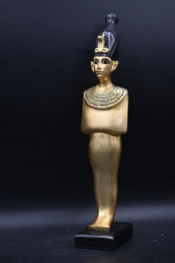ツタンカーメン像：黄金のエジプトのファラオのレプリカ - Etsy 日本