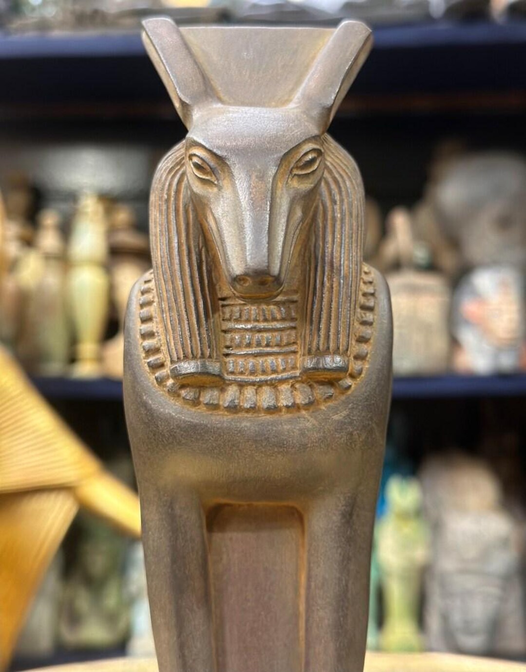 Sculpture Statues of the Diety, Seth-vintage Statue of Set the Ancient ...