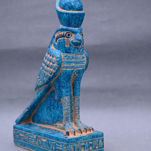 Horus Egypt BC Ancient Egyptian Antiquities Statue - Rare Antique Pharaonic Stone Figurine B.C. - Unique Collectible Egypt Statues
