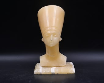 Statue de la tête de Néfertiti | Quenn égyptienne | Antiquités égyptiennes | Réplique | Fabriqué en Egypte
