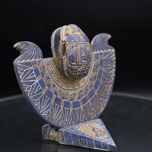 Stand for Scarab-Egyptian winged scarab-Egyptian Gods-Egyptian antiquities Mythology-Handmade Statue-Made in Egypt