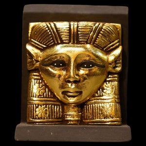 Antique Statue of Hathor -Goddess of Love, Beauty, Happiness and Fertility - Ancient Egyptian - Gods- sculpture - made in Egypt.
