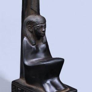 Ma&#39;at | Goddess of the Truth | Egyptian Goddess | Egyptian Statue | Egyptian Home Decor | Nice Gift | Egyptian Handmade | BC