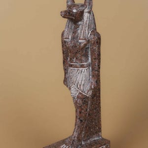 Anubis Gott Statue - Altägyptische Antiquitäten - Seltene Antike Pharaonische Steinstatue B.C. Sammlerstück Ägyptische Antiquitäten