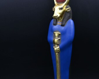 ハトホル像：エジプトの幸福と守護の女神 - Etsy 日本