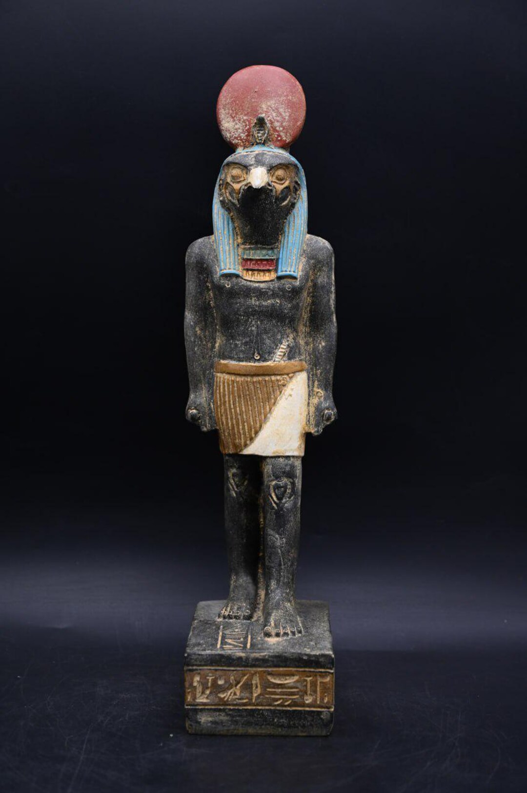 古代エジプトのホルス像：手彫りの石像 - Etsy 日本