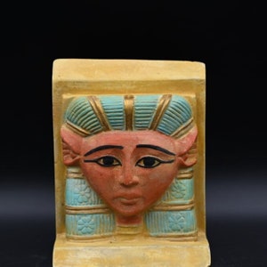 Antique Statue of Hathor -Goddess of Love, Beauty, Happiness and Fertility - Ancient Egyptian - Gods- sculpture - made in Egypt.