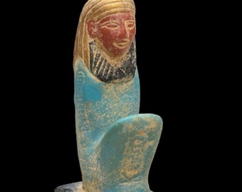 エジプトの女神マアト像：開いた翼、真実と正義 - Etsy 日本