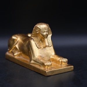 The Sphinx statue from ancient Egyptian Antiques Handmade made in Egypt Giza Pyramids and Sphinx Egyptian replica