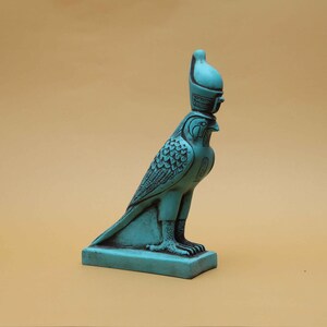 Horus Egypt BC Ancient Egyptian Antiquities Statue - Rare Antique Pharaonic Stone Figurine B.C. - Unique Collectible Egypt Statues