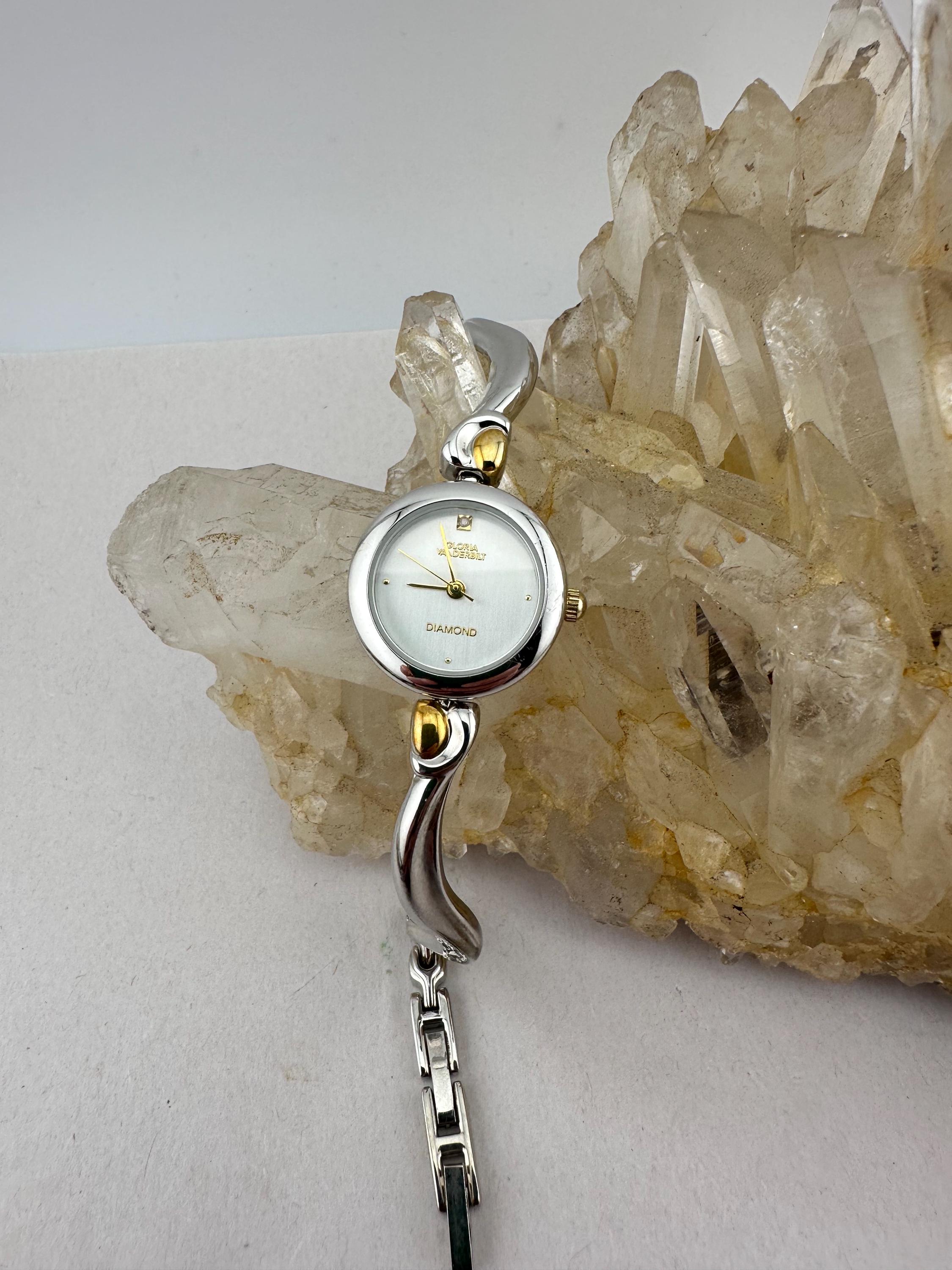 Gloria Vanderbilt Diamond Watch - Etsy