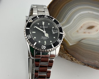 Vintage Seiko World Timer Alarm Quartz 37mm Wristwatch 5T52-6A39 New Battery Seiko 5t52 | eBay main image 2