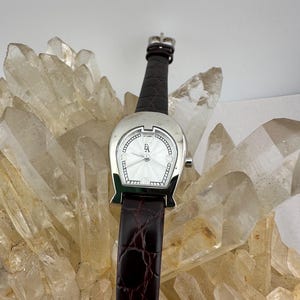 Etienne Aigner Silver Equestrian Watch Etienne Aigner Horse Shoe Watch Silver with Silver Dial with  main image 3