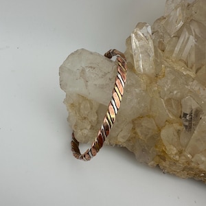 9 mm armband i mässing, silver och koppar, tillverkat av indianer, tillverkat av Tahe