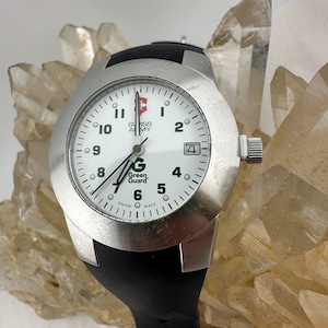 Victorinox Swiss Army Peak series watch with Green Guard Logo New Battery image 1