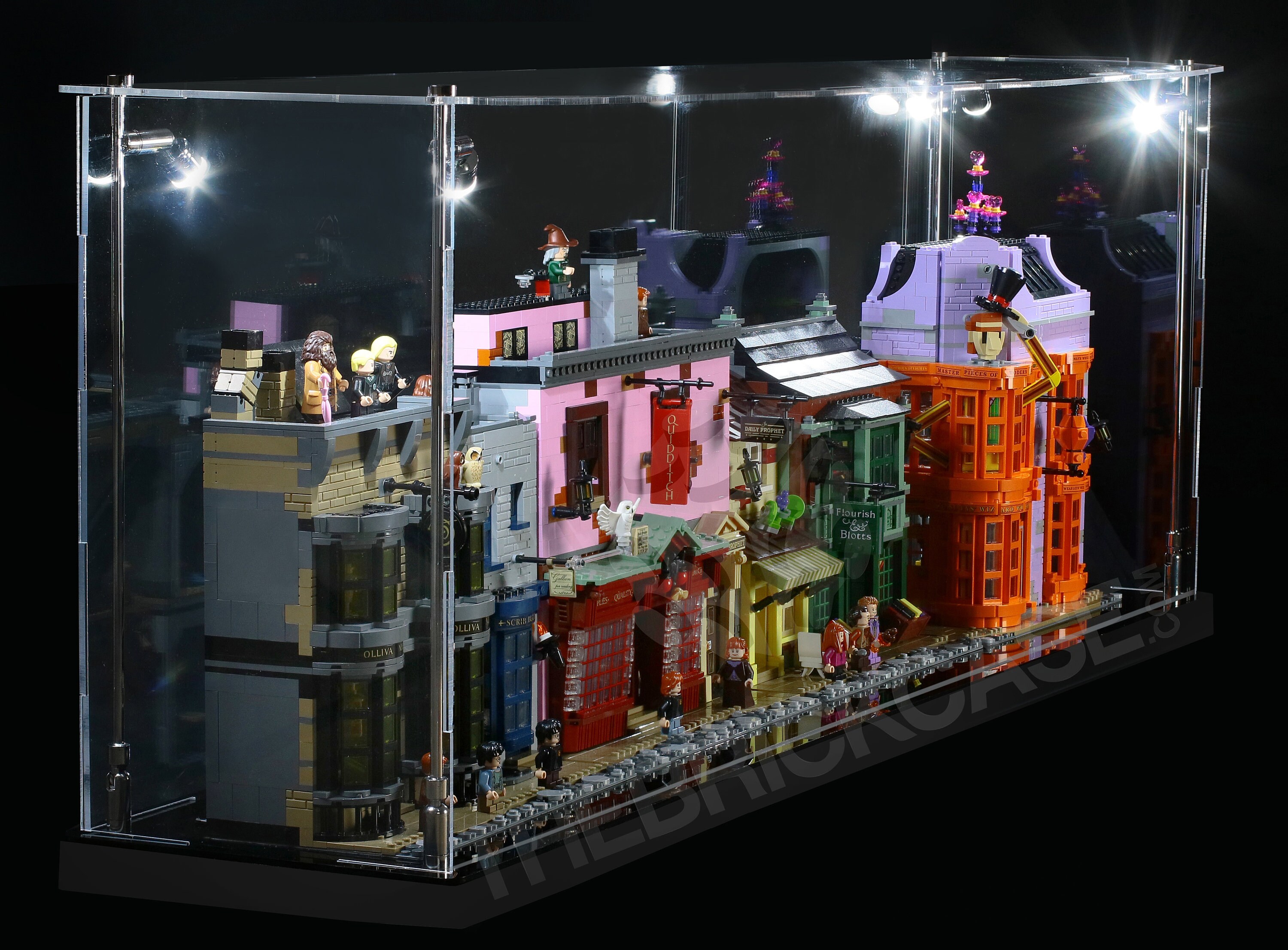 Lego diagon alley display case hotsell