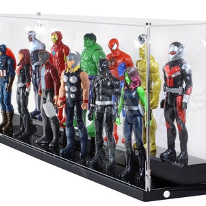 LED Lighted Display Case for multiple 1/6 scale figures (Display Case ONLY, Stand sold separately)