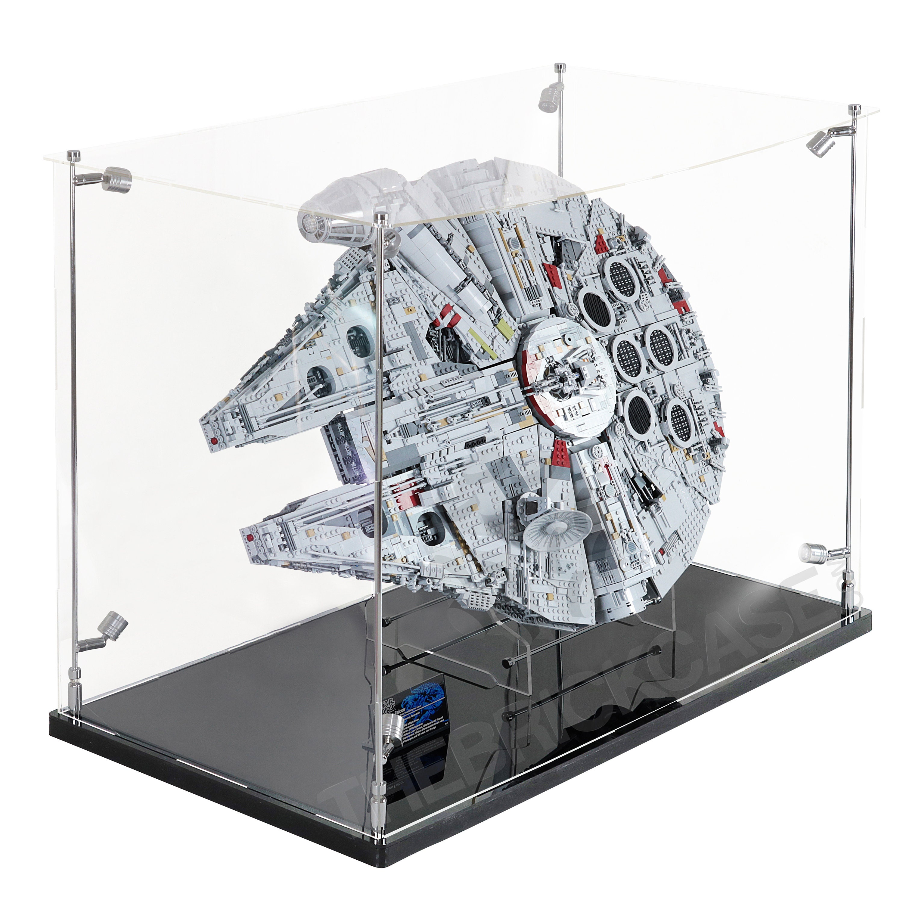 LED Light Display Case for Star Wars™ Millennium Falcon™ Etsy Denmark