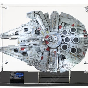 LED Light Display Case for Star Wars™ Millennium Falcon™ Vertical Display Case ONLY (Stand sold separately)