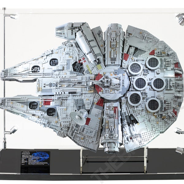LED Light Display Case for Star Wars™ Millennium Falcon™ Vertical Display Case ONLY (Stand sold separately)