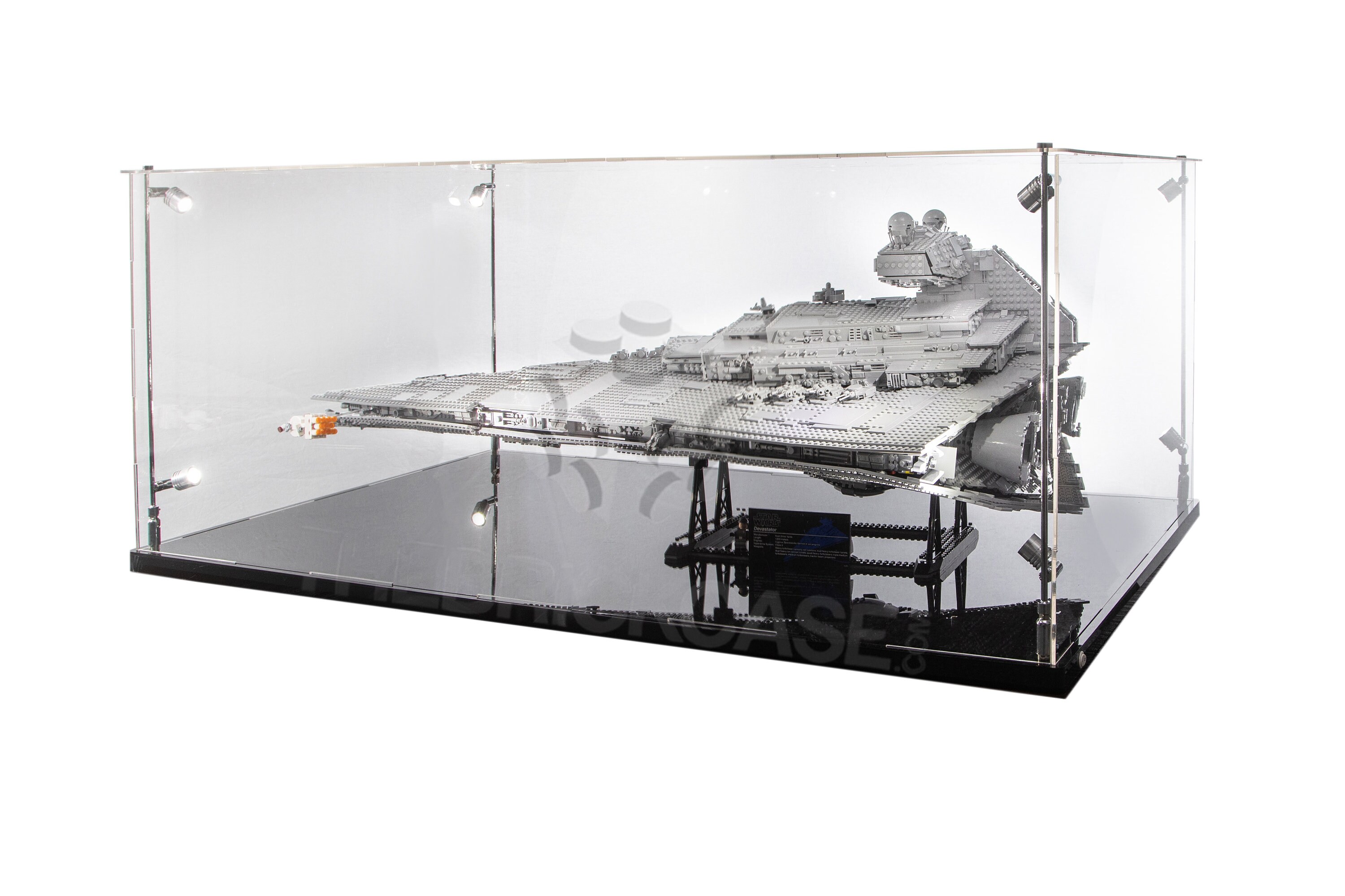 Star Wars Imperial Star Destroyer Display Case Etsy