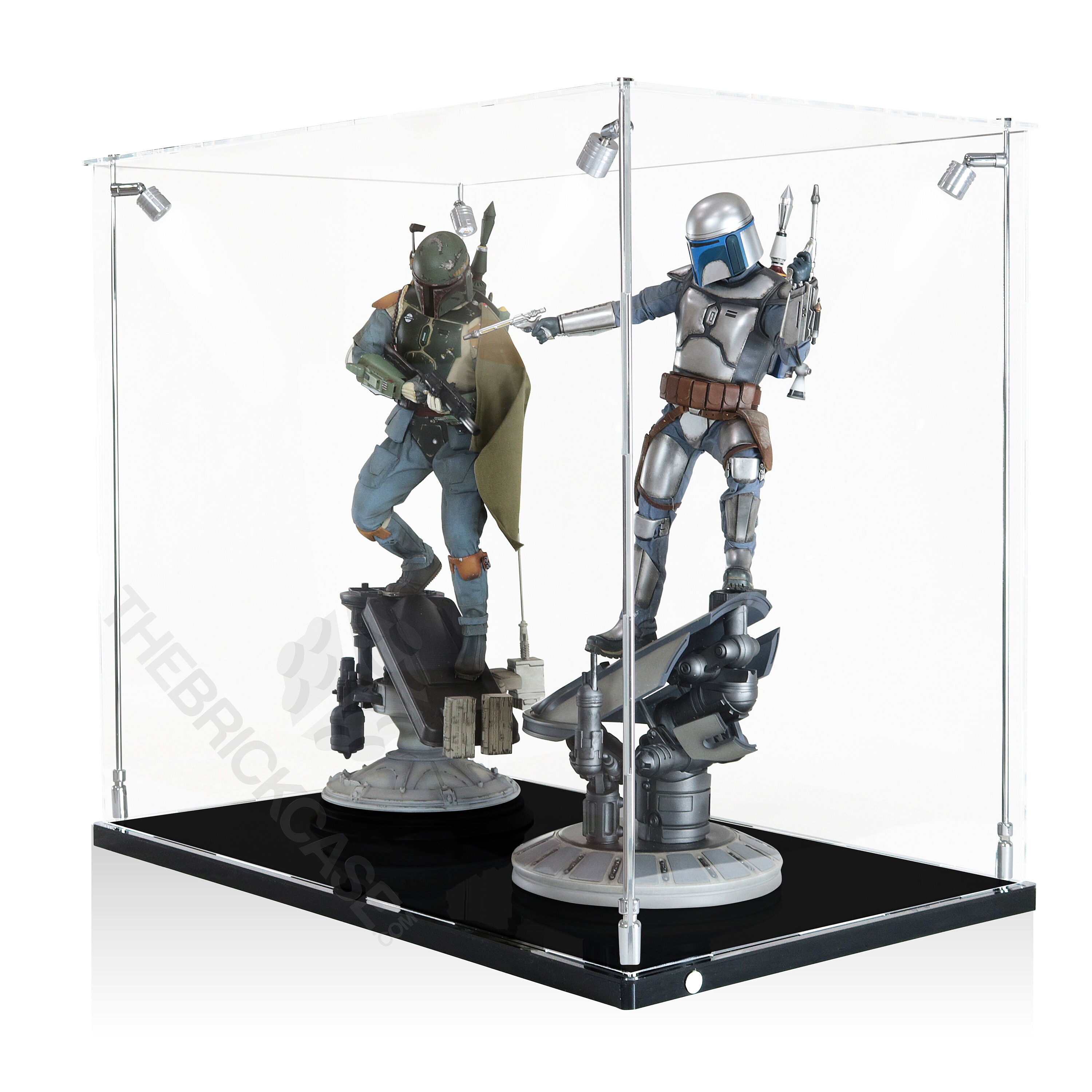 Large Led Display Case LED Lighted Display Case - Etsy
