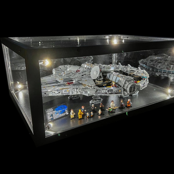 LED lighted Shadow Box Rectangle Coffee Table FOR Millennium Falcon™