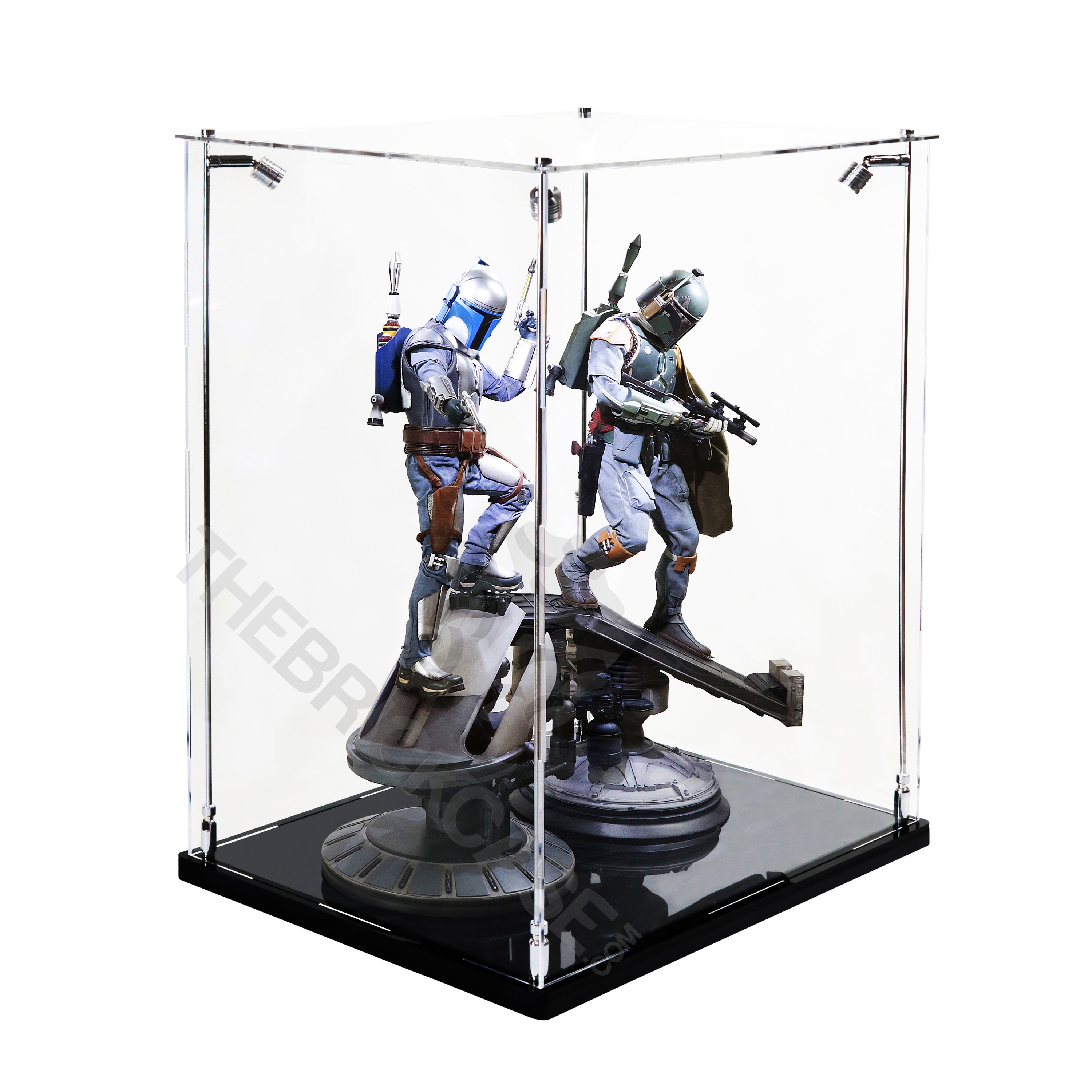 LED Lighted Display Case - Etsy