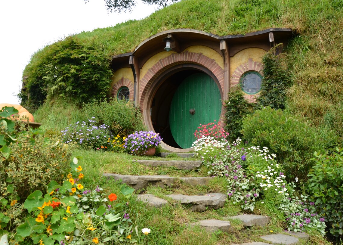 Bag End Hobbit Hole Hobbit Home Door Photo Print With Etsy