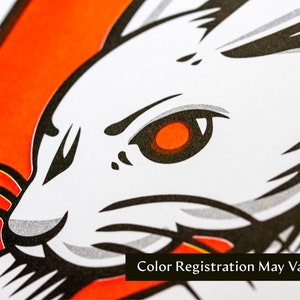 LUCKY FOR YOU Risograph Art Print Poster image 4