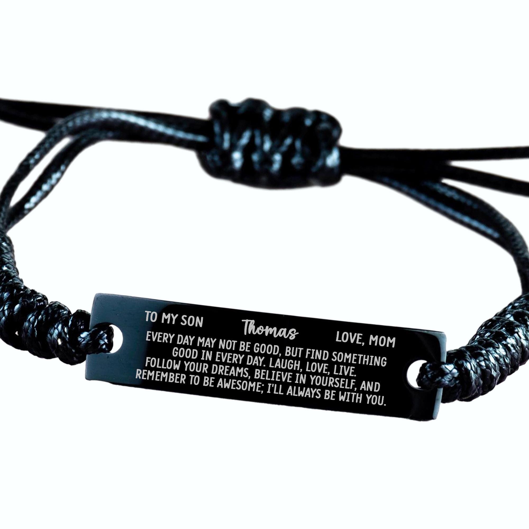 Son bracelet from mom discount