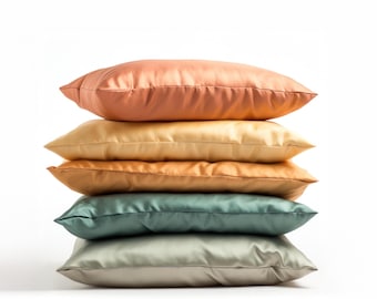 Handmade Mulberry Silk Pillowcase: 19 Momme 6A Grade, USA Made