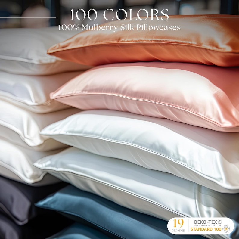 NadinochkaShop Mulberry Silk Pillowcase - Thumbnail 3