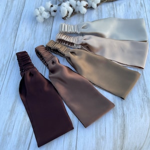 Pure Mulberry Silk Headbands for Women. 19 momme 6A Grade | Charmeuse Silk Head Wrap