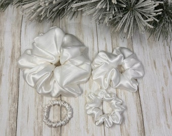 Coleteros de seda morera blanca hechos a mano: gigantes, regulares, delgados y ultrafinos