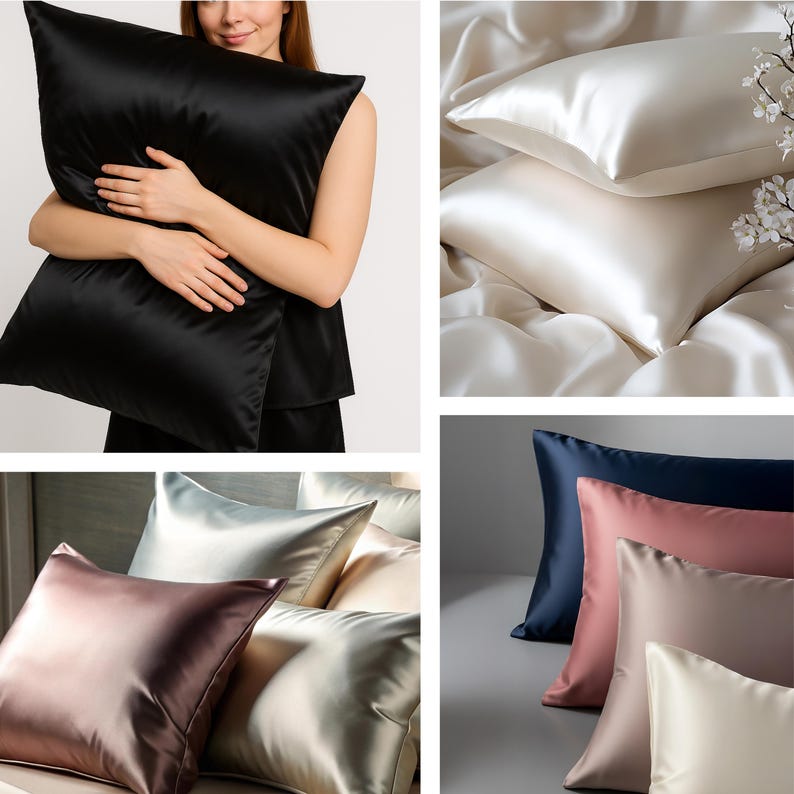 NadinochkaShop Mulberry Silk Pillowcase - Thumbnail 2