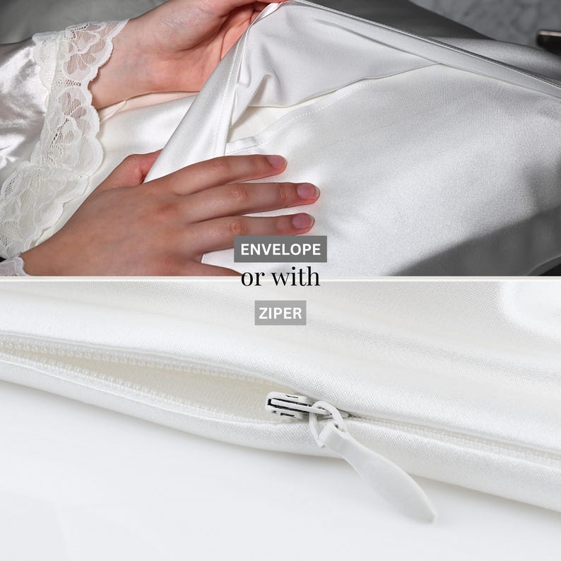 NadinochkaShop Mulberry Silk Pillowcase - Thumbnail 4
