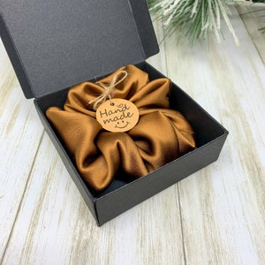 Cooper Color 100% Pure Silk Scrunchies