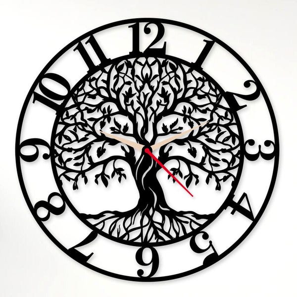 Tree Clock - Etsy