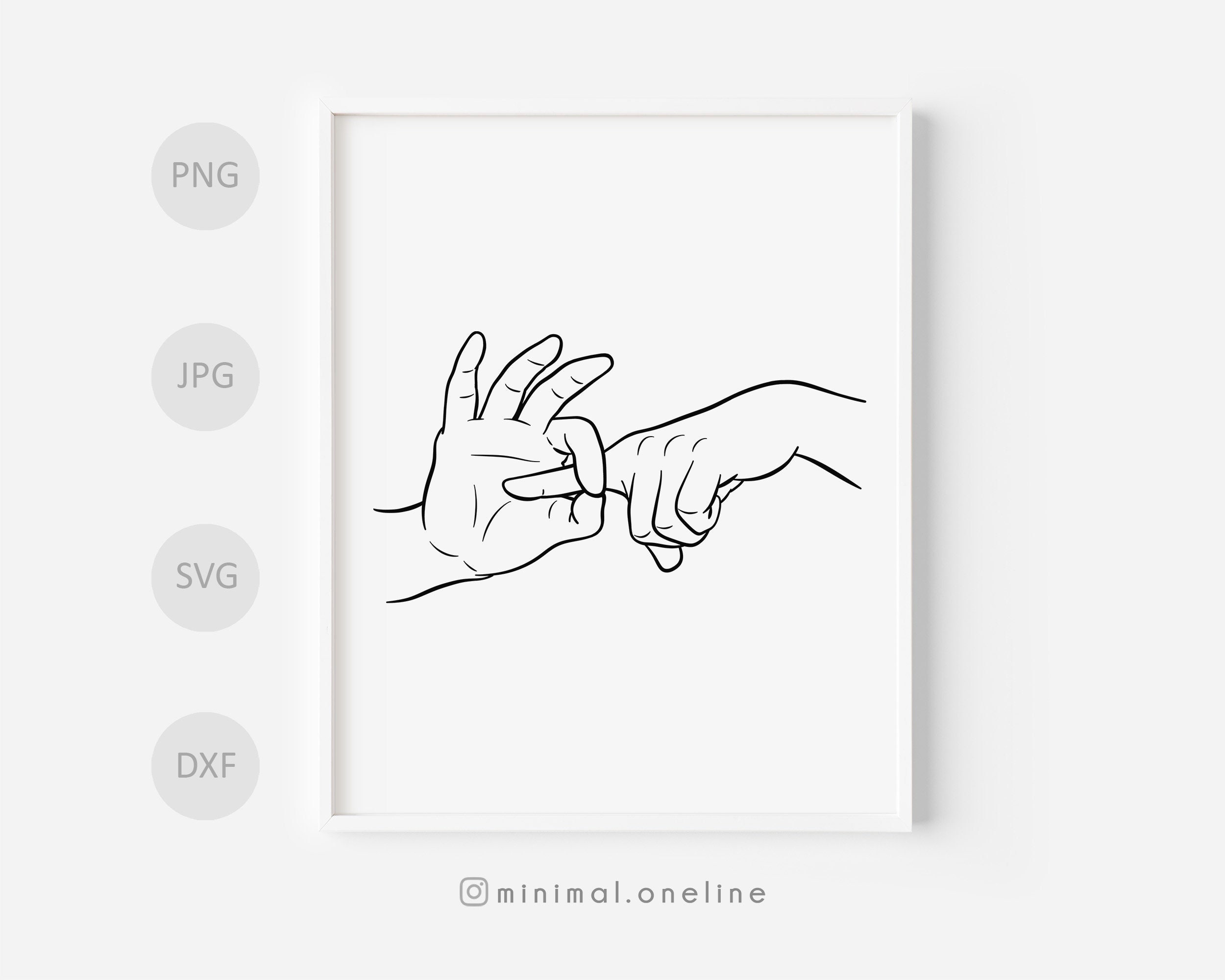 エロティックなハンドサイン SVG、挿入ジェスチャーサイン、抽象的なエロティックな絵、子供部屋の寝室の装飾、デジタルダウンロード。Cricut  カットファイル、Png、Dxf。 - Etsy 日本