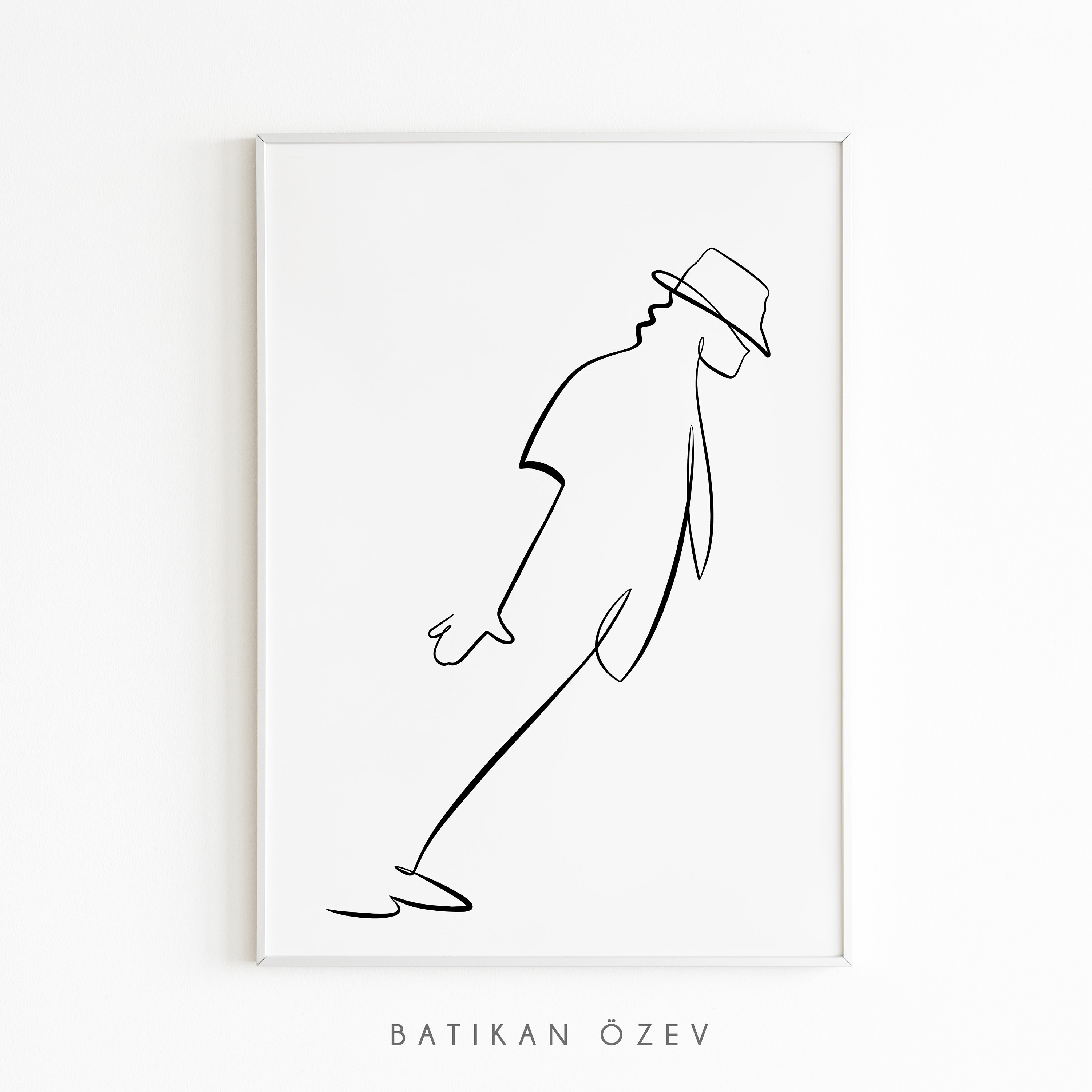 Michael Jackson Line Art Michael Jackson Printable Art Etsy
