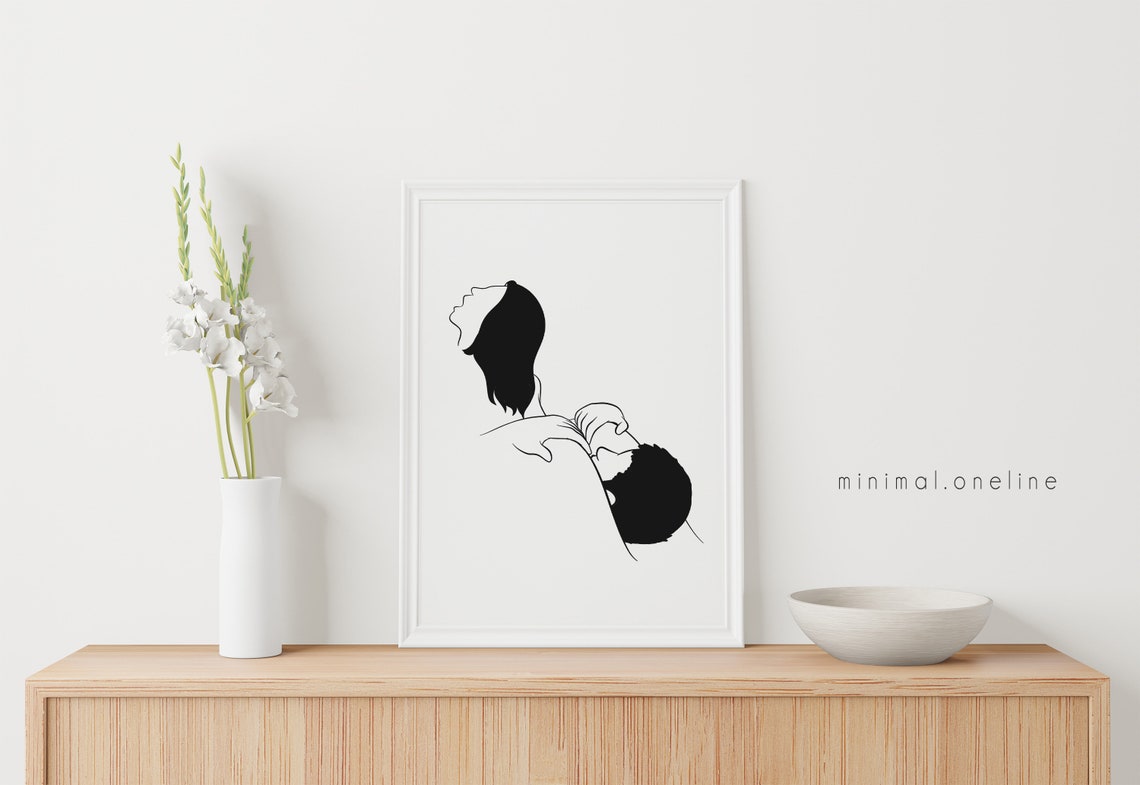 Arte erótico svg escena de sexo oral svg ilustración de pose - Etsy México